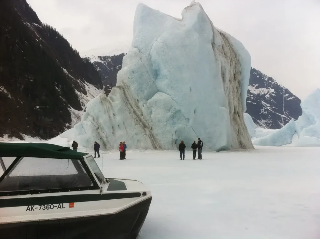 The first Explorer 22 TDi on the Stikine River near Wrangell