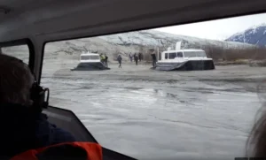 Allen Marine Explorer 24s on the Taku Glacier flats