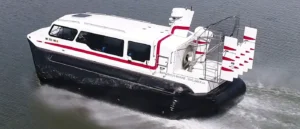 Explorer 24 at speed on calm water