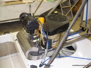Kohler vertical shaft EFI engine in a Surveyor 16
